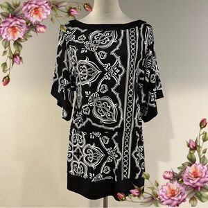 WHBM short sleeve‎ tunic top size medium